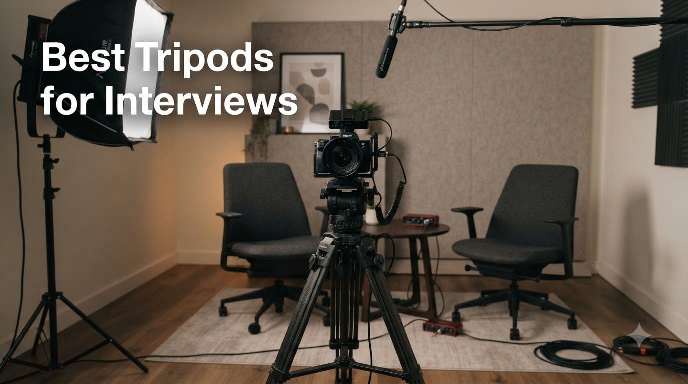 Best Tripods for Interviews