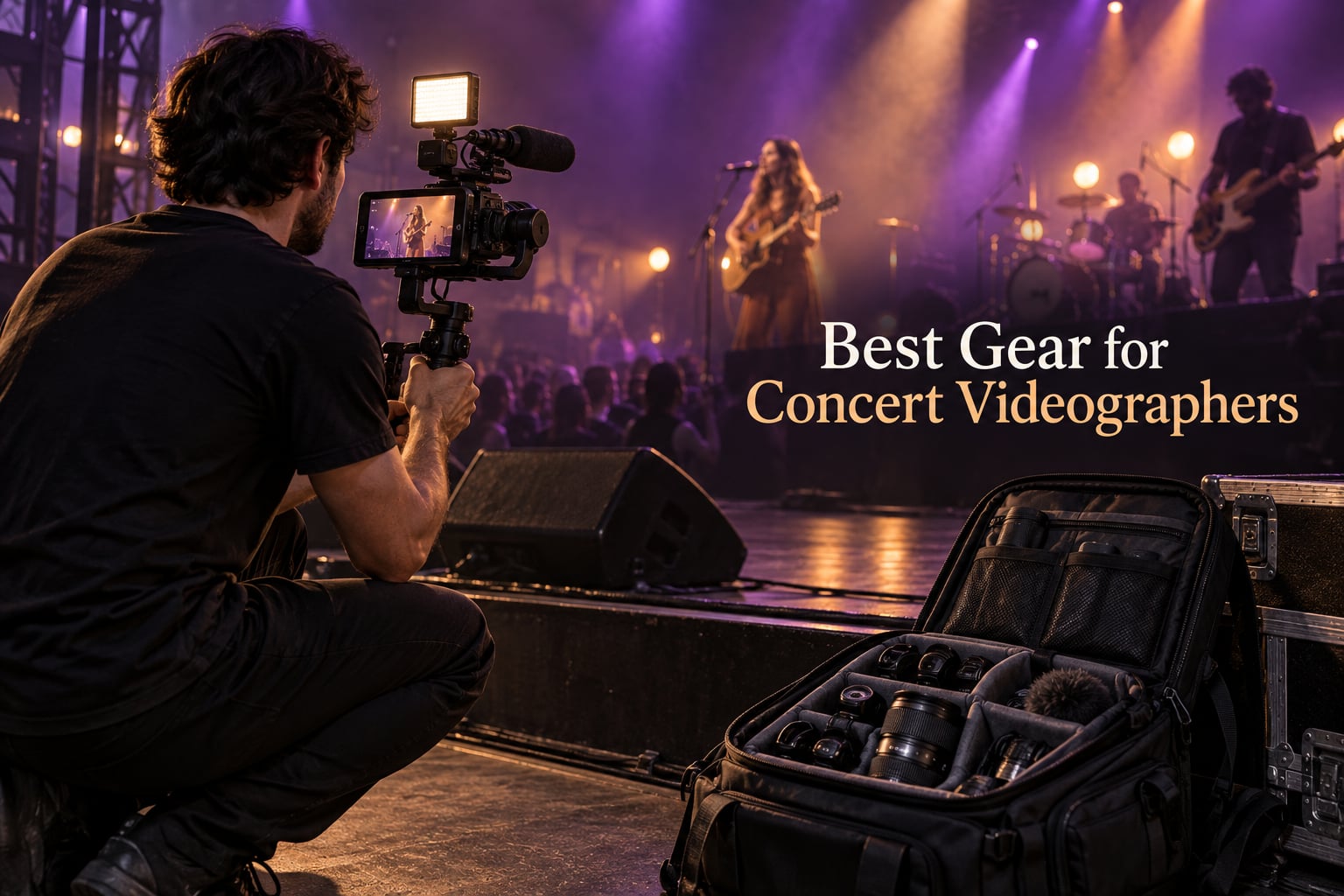 Best Gear for Concert Videographers