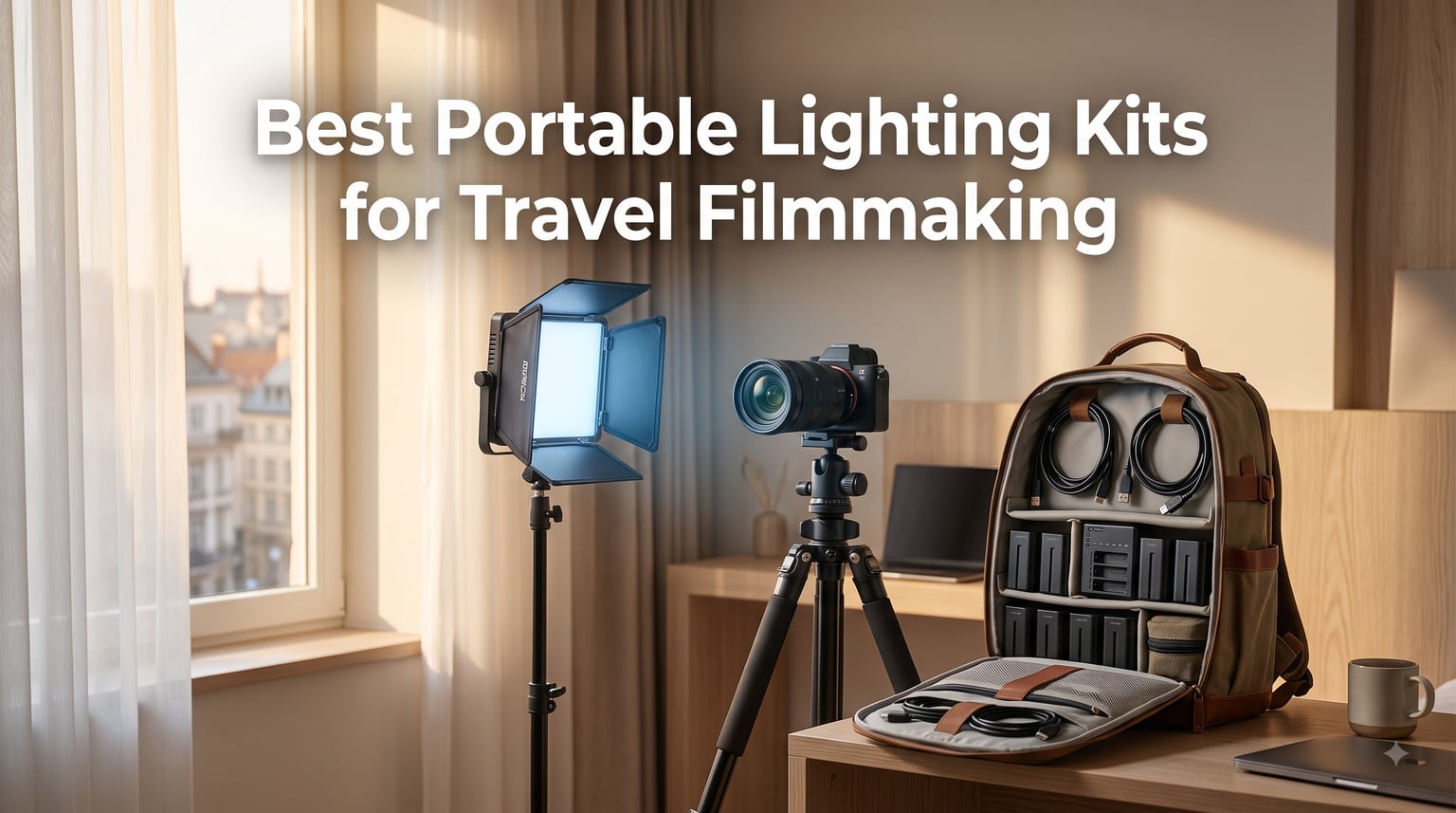 Best Portable Lighting Kits for Travel Filmmaking