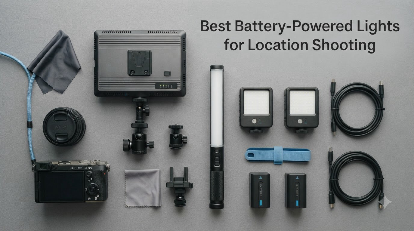 Best Battery-Powered Lights for Location Shooting