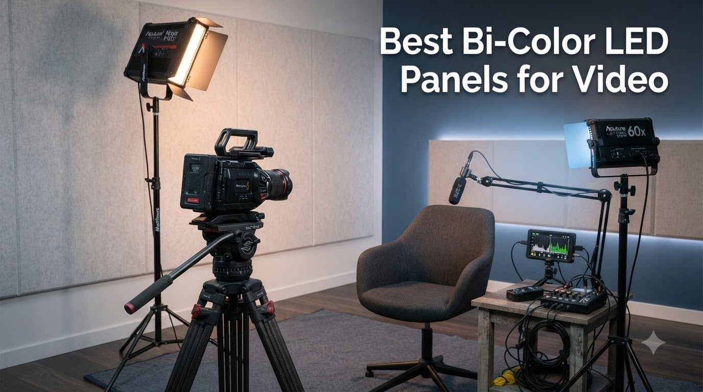 Best Bi-Color LED Panels for Video