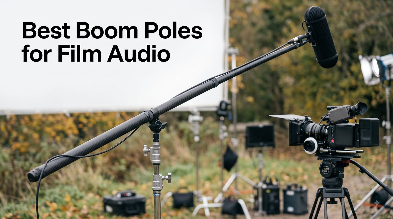 Best Boom Poles for Film Audio