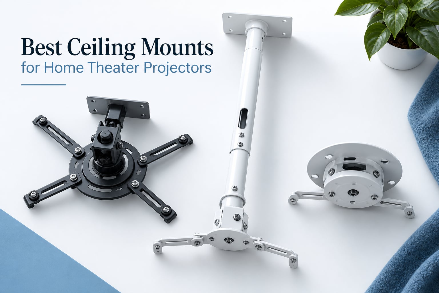 Best Ceiling Mounts for Home Theater Projectors