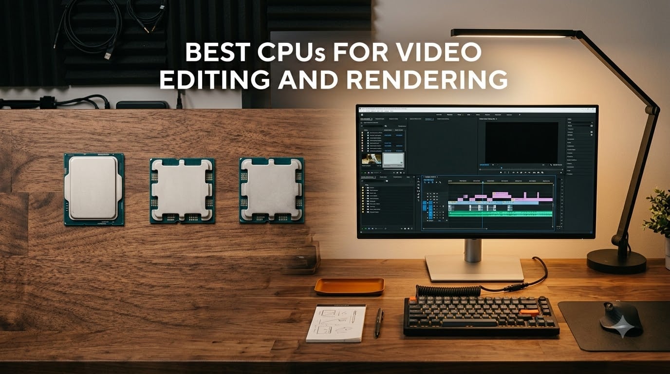 Best CPUs for Video Editing and Rendering