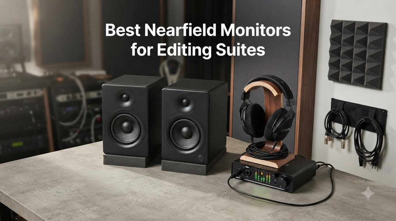 Best Nearfield Monitors for Editing Suites