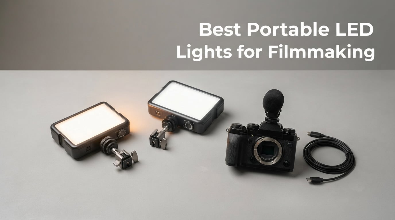 Best Portable LED Lights for Filmmaking