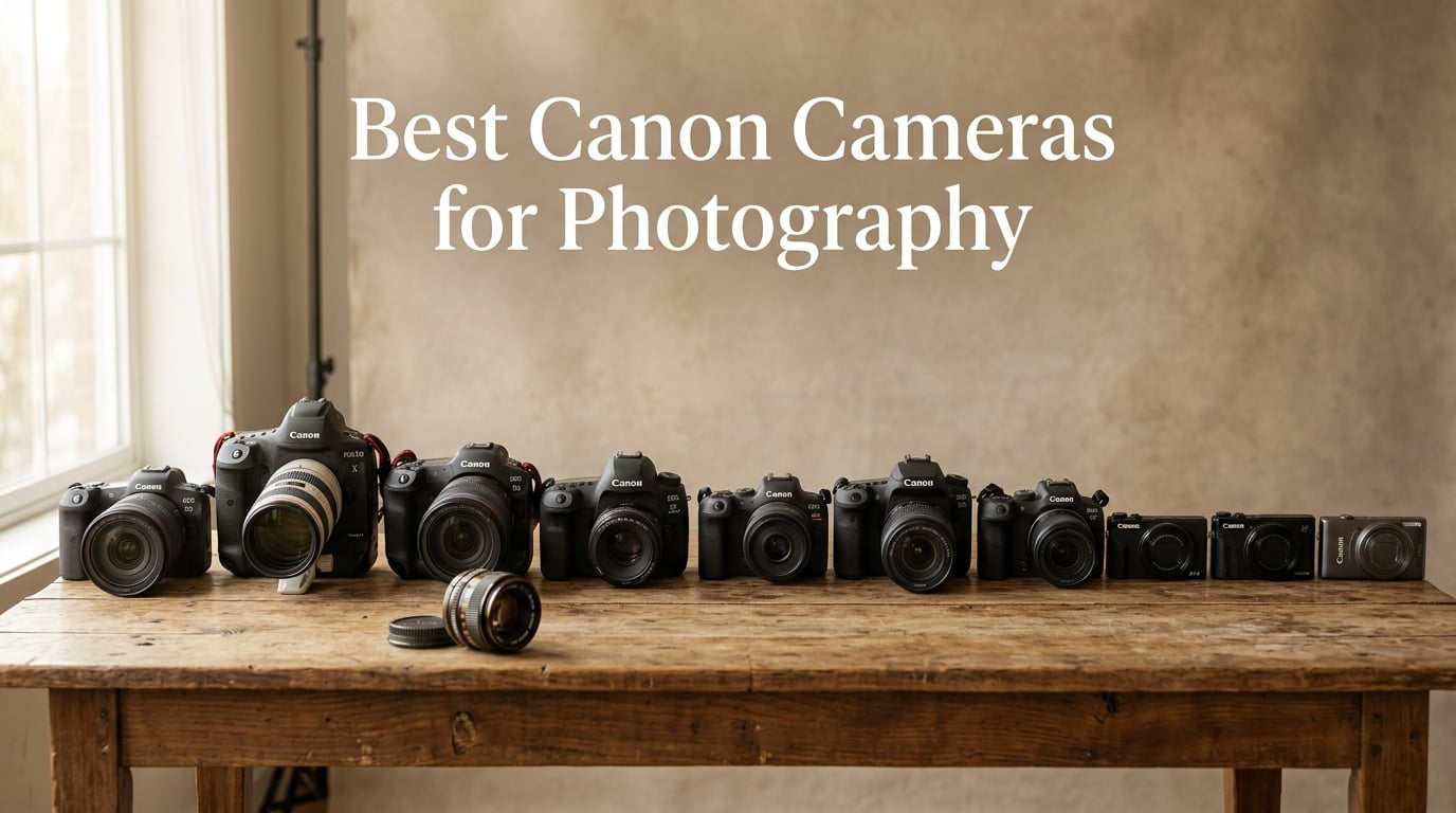 Best Canon Cameras for Photography