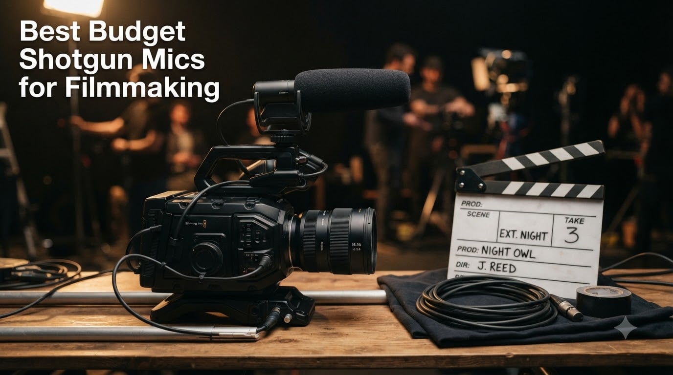 Best Budget Shotgun Mics for Filmmaking