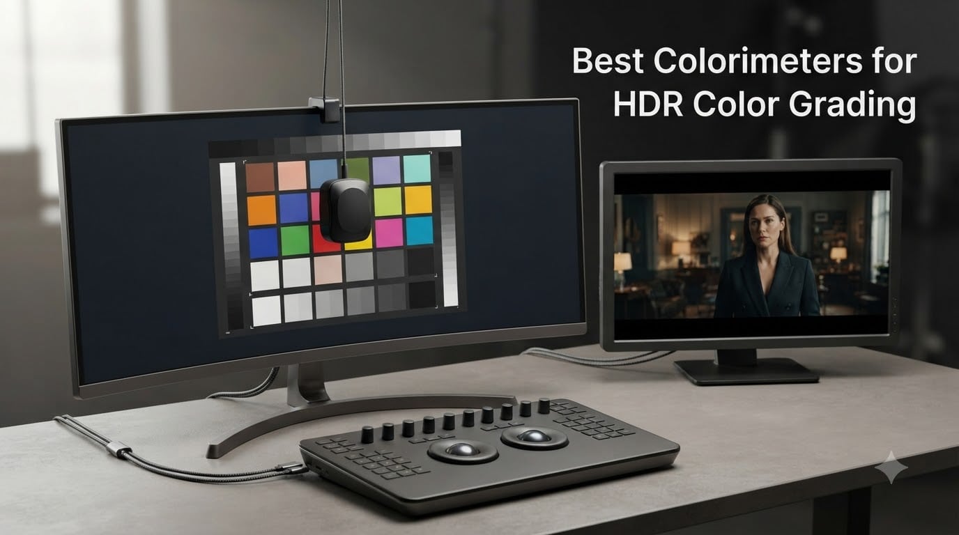 Best Colorimeters for HDR Color Grading