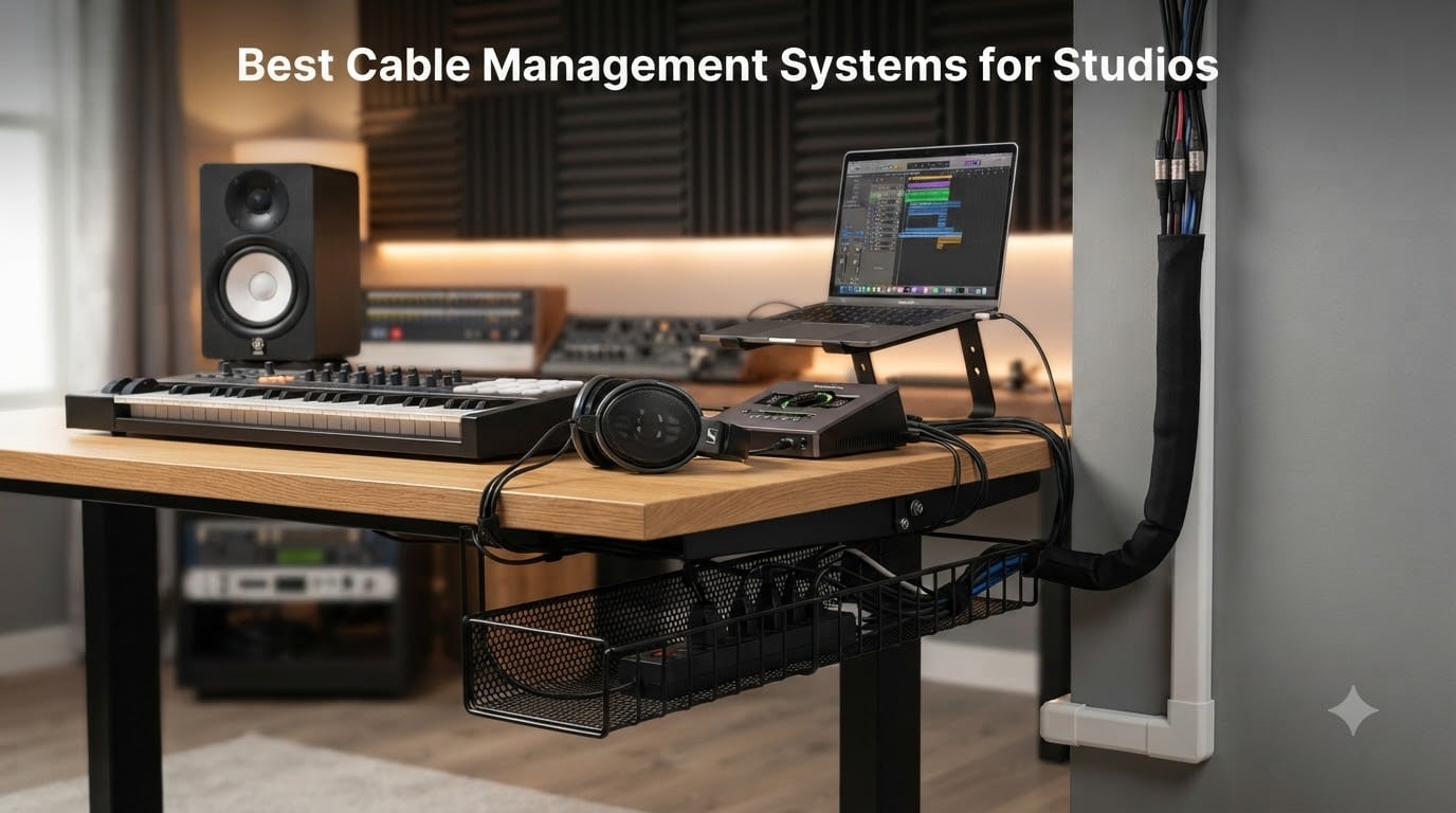 Best Cable Management Systems for Studios