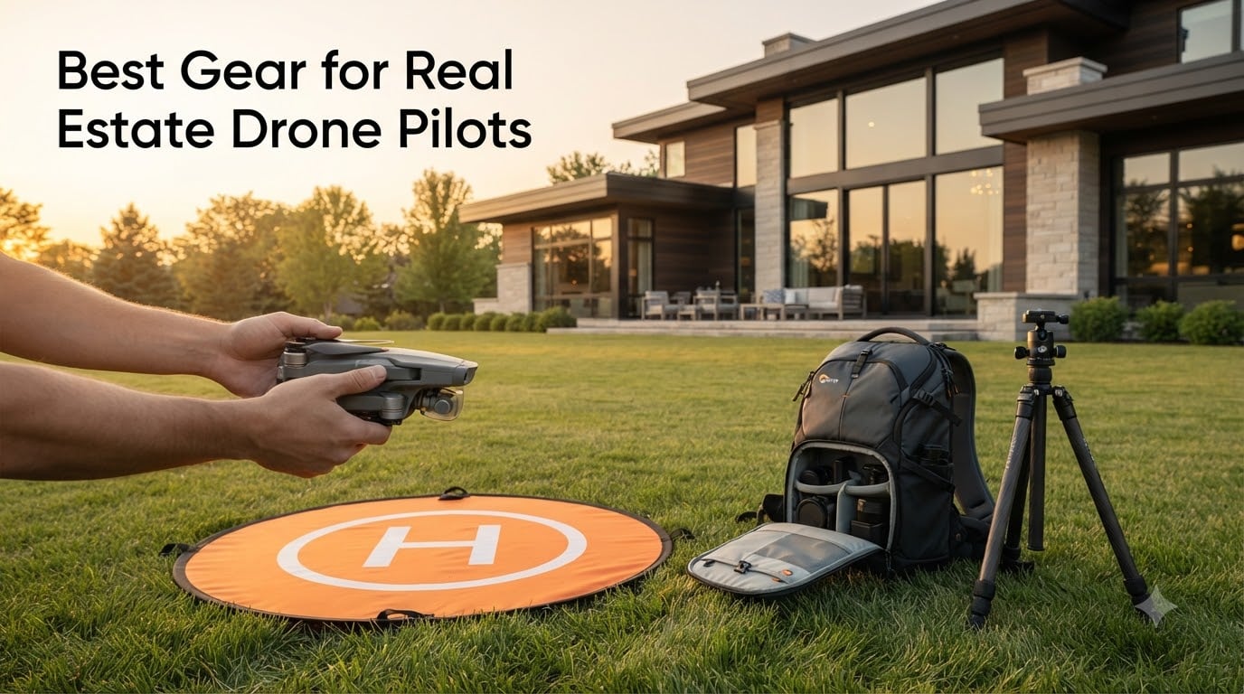 Best Gear for Real Estate Drone Pilots