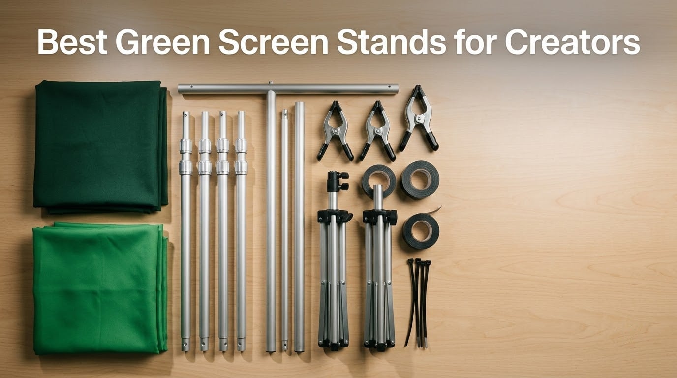 Best Green Screen Stands for Creators