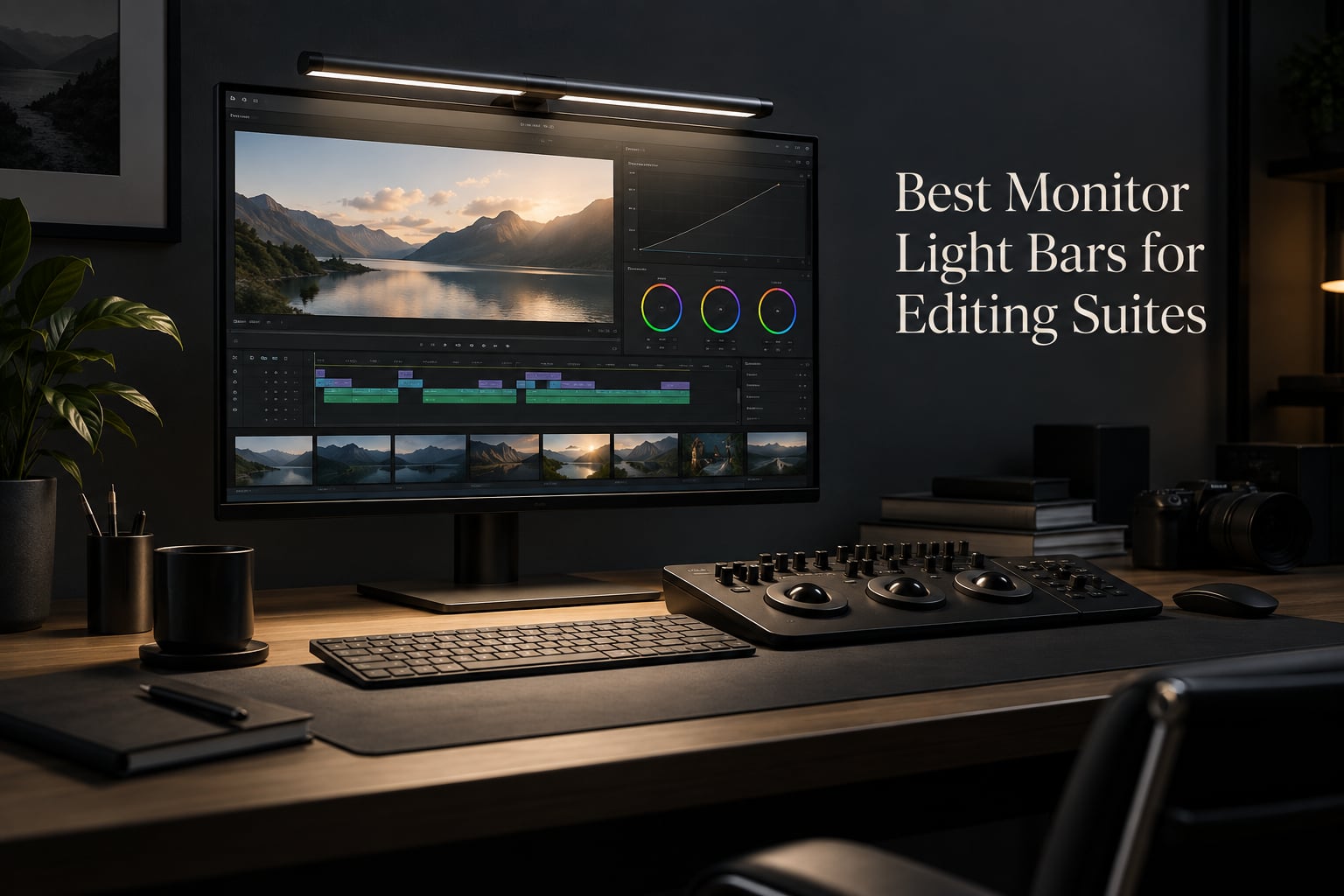 Best Monitor Light Bars for Editing Suites