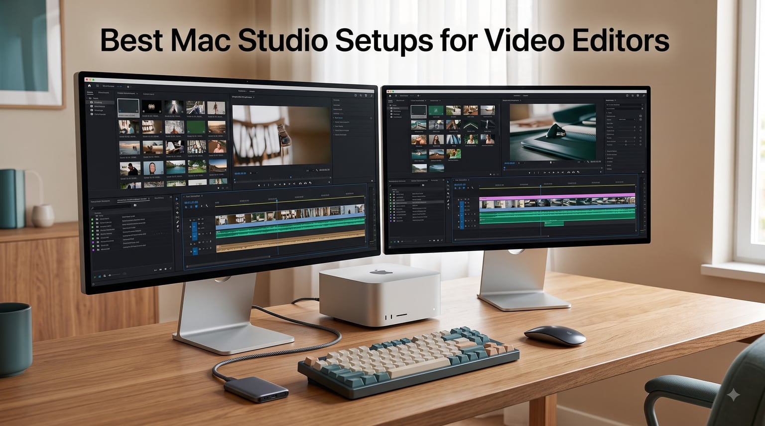Best Mac Studio Setups for Video Editors