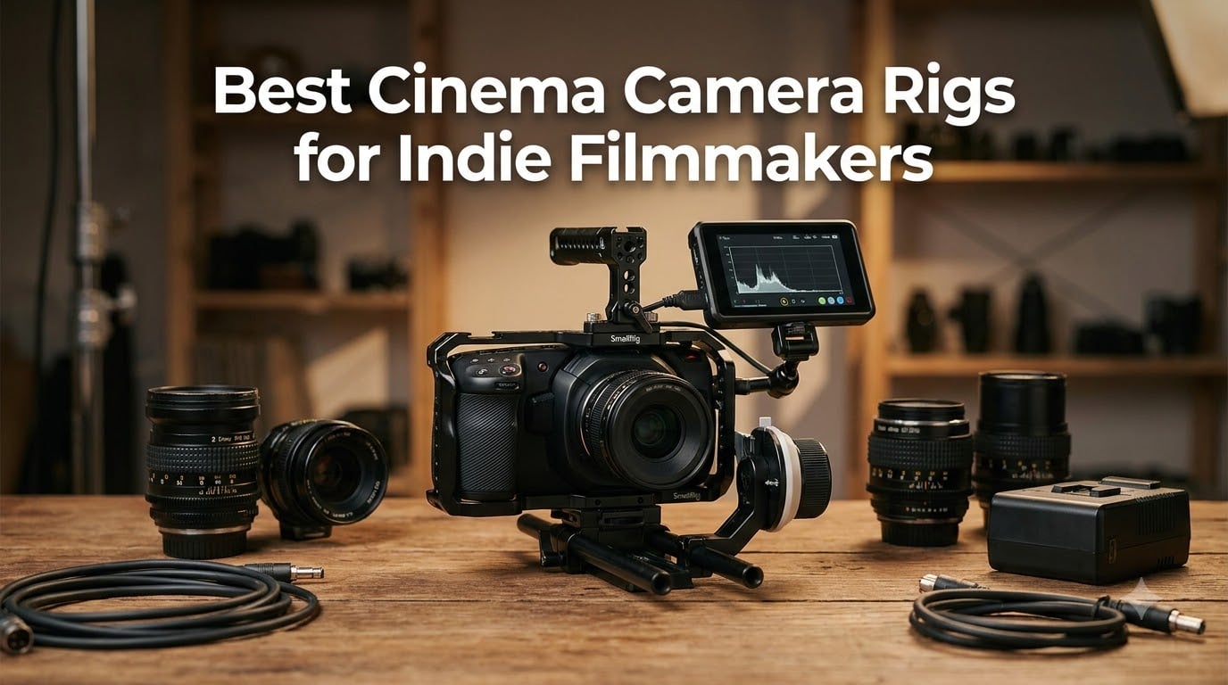 Best Cinema Camera Rigs for Indie Filmmakers