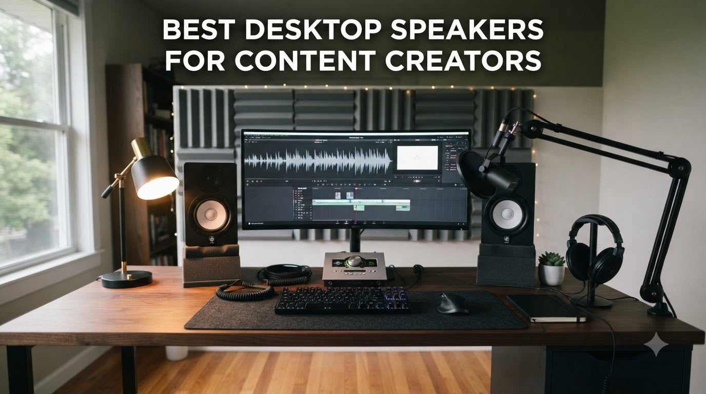 Best Desktop Speakers for Content Creators