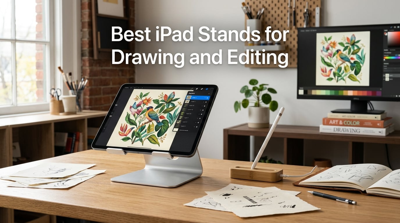 Best iPad Stands for Drawing and Editing