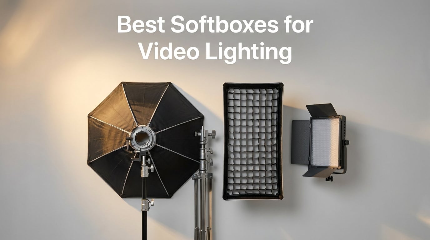 Best Softboxes for Video Lighting