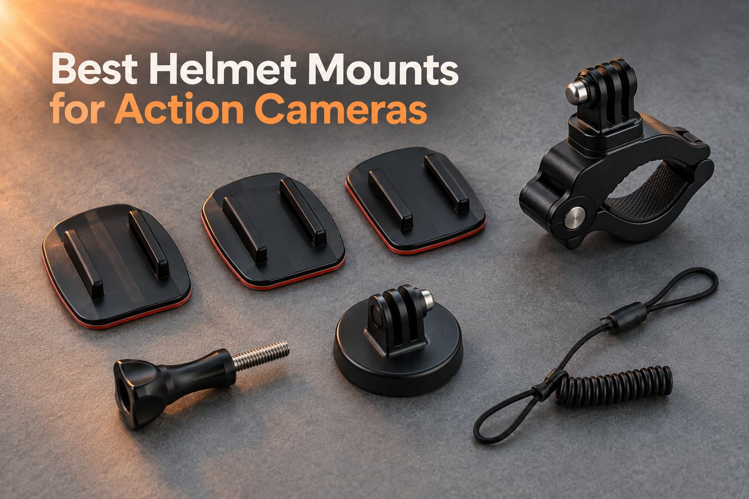 Best Helmet Mounts for Action Cameras
