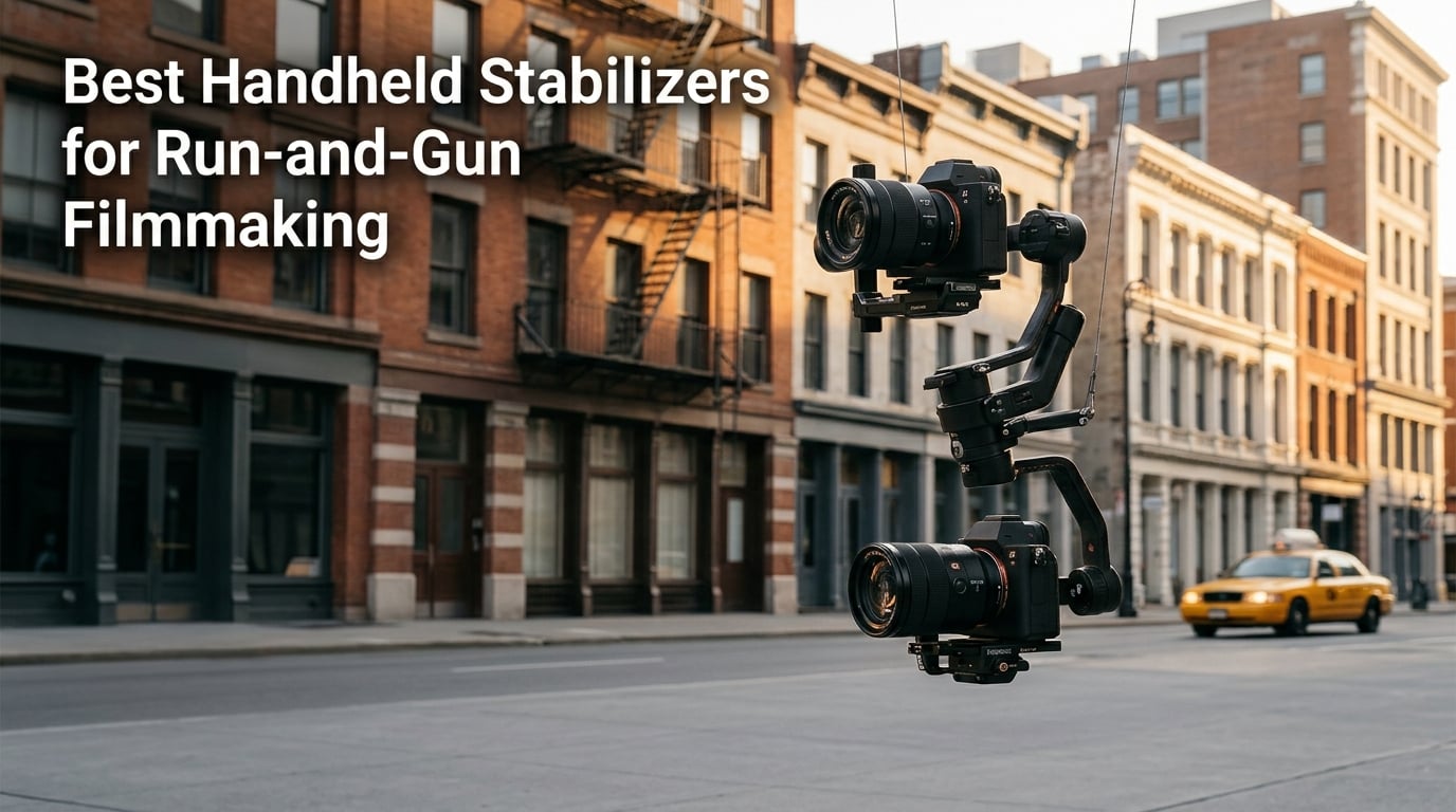 Best Handheld Stabilizers for Run-and-Gun Filmmaking
