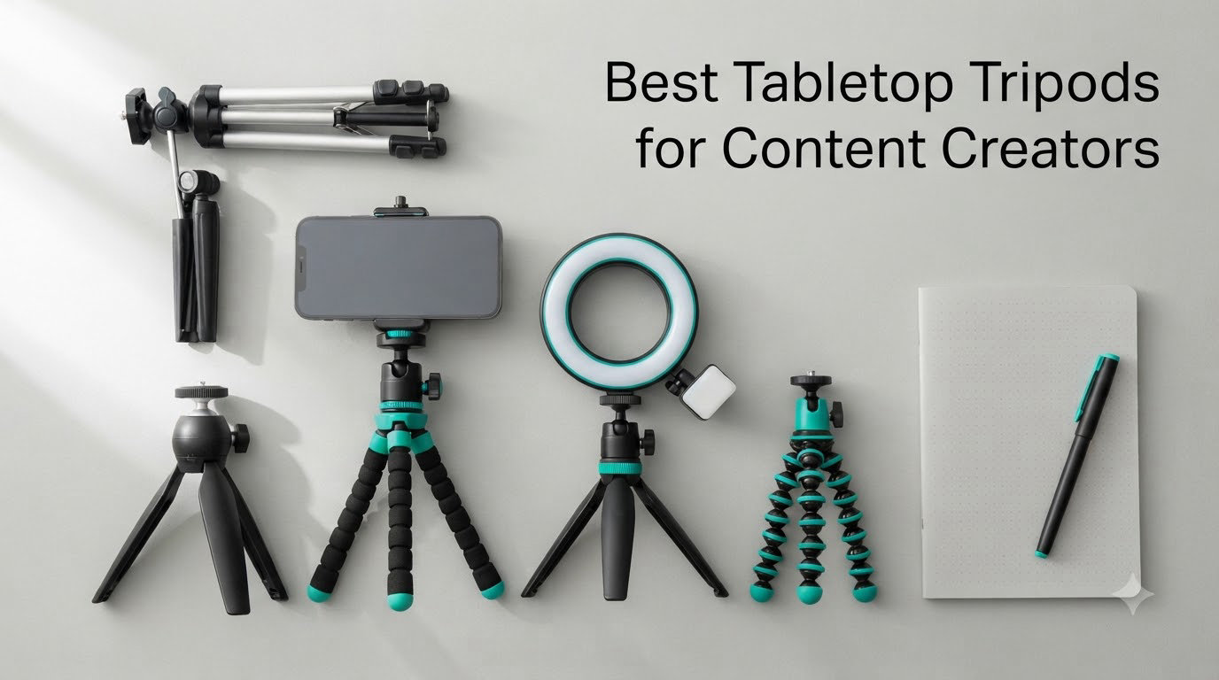 Best Tabletop Tripods for Content Creators