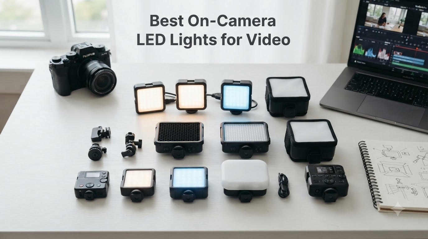 Best On-Camera LED Lights for Video