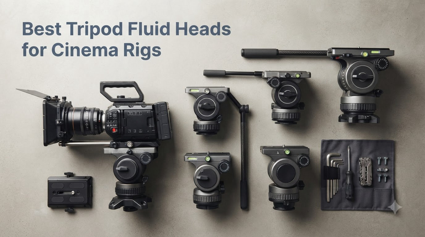 Best Tripod Fluid Heads for Cinema Rigs