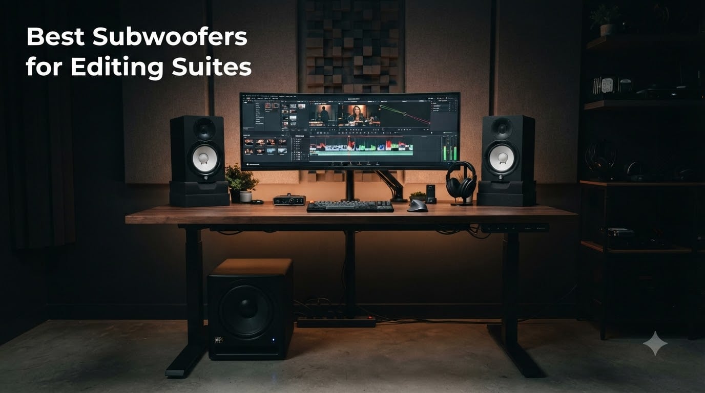 Best Subwoofers for Editing Suites