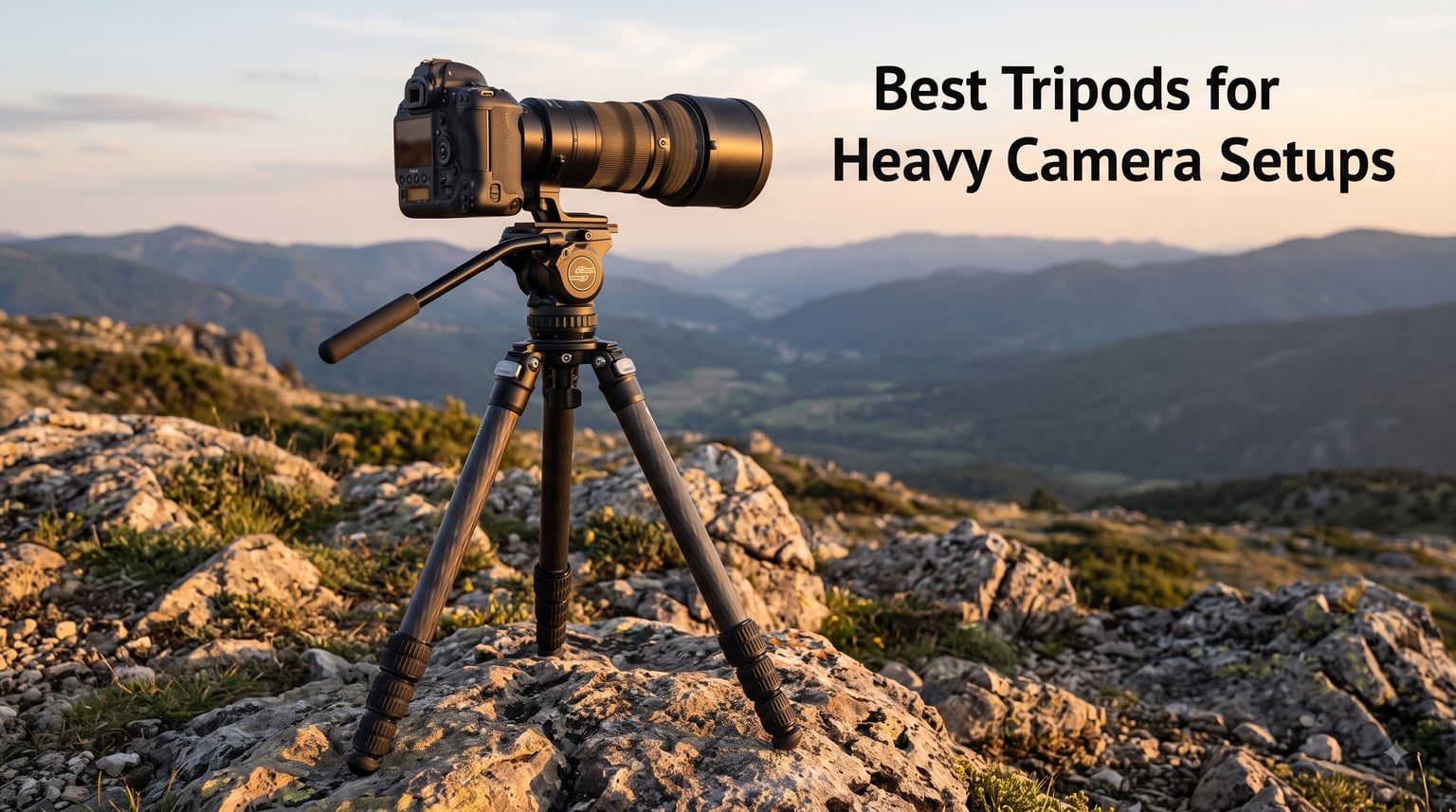 Best Tripods for Heavy Camera Setups
