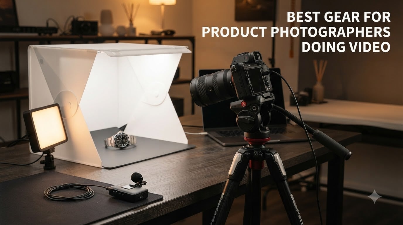 Best Gear for Product Photographers Doing Video