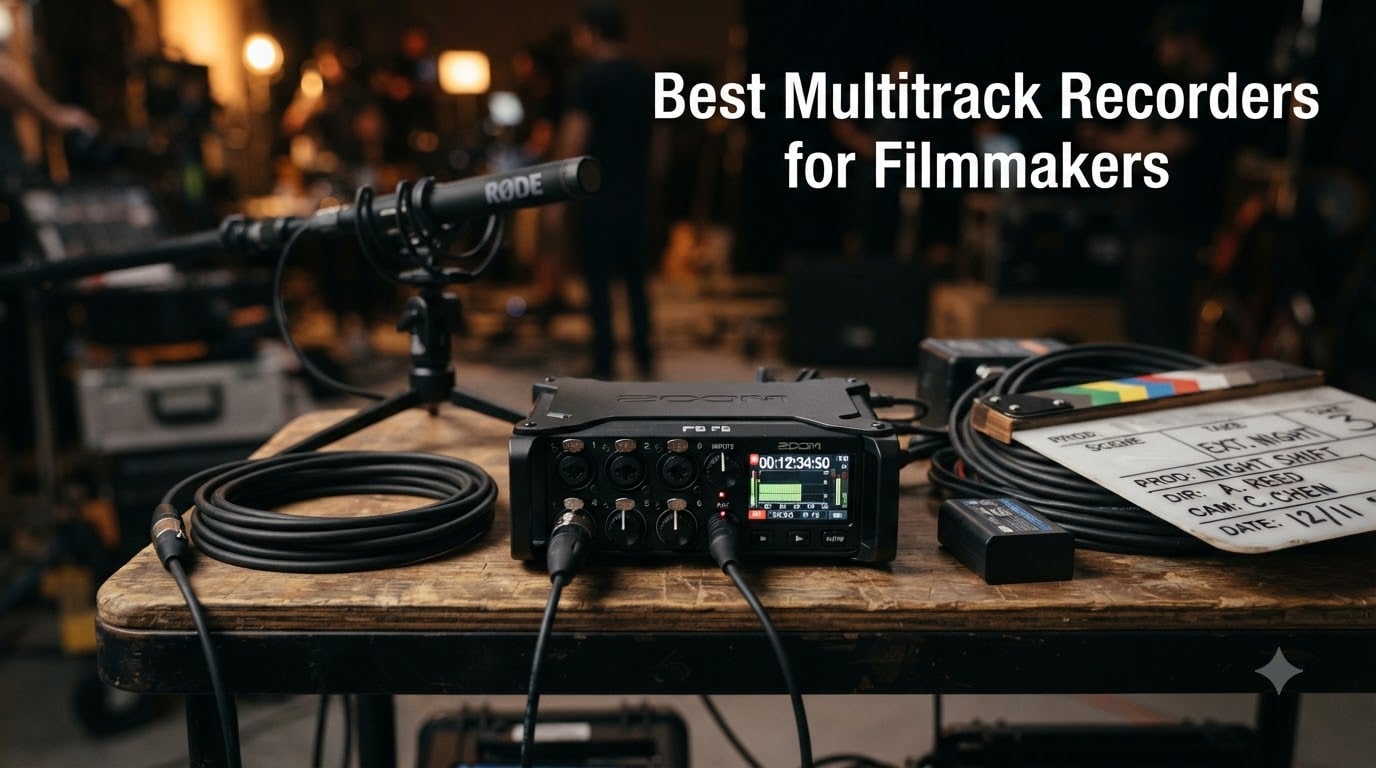 Best Multitrack Recorders for Filmmakers
