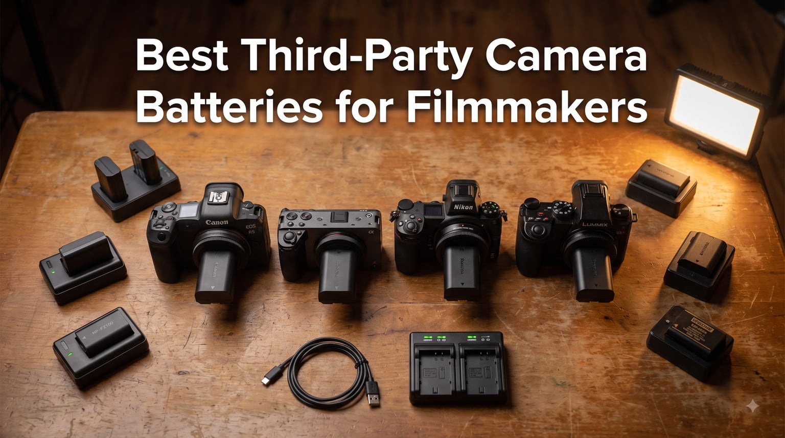 Best Third-Party Camera Batteries for Filmmakers