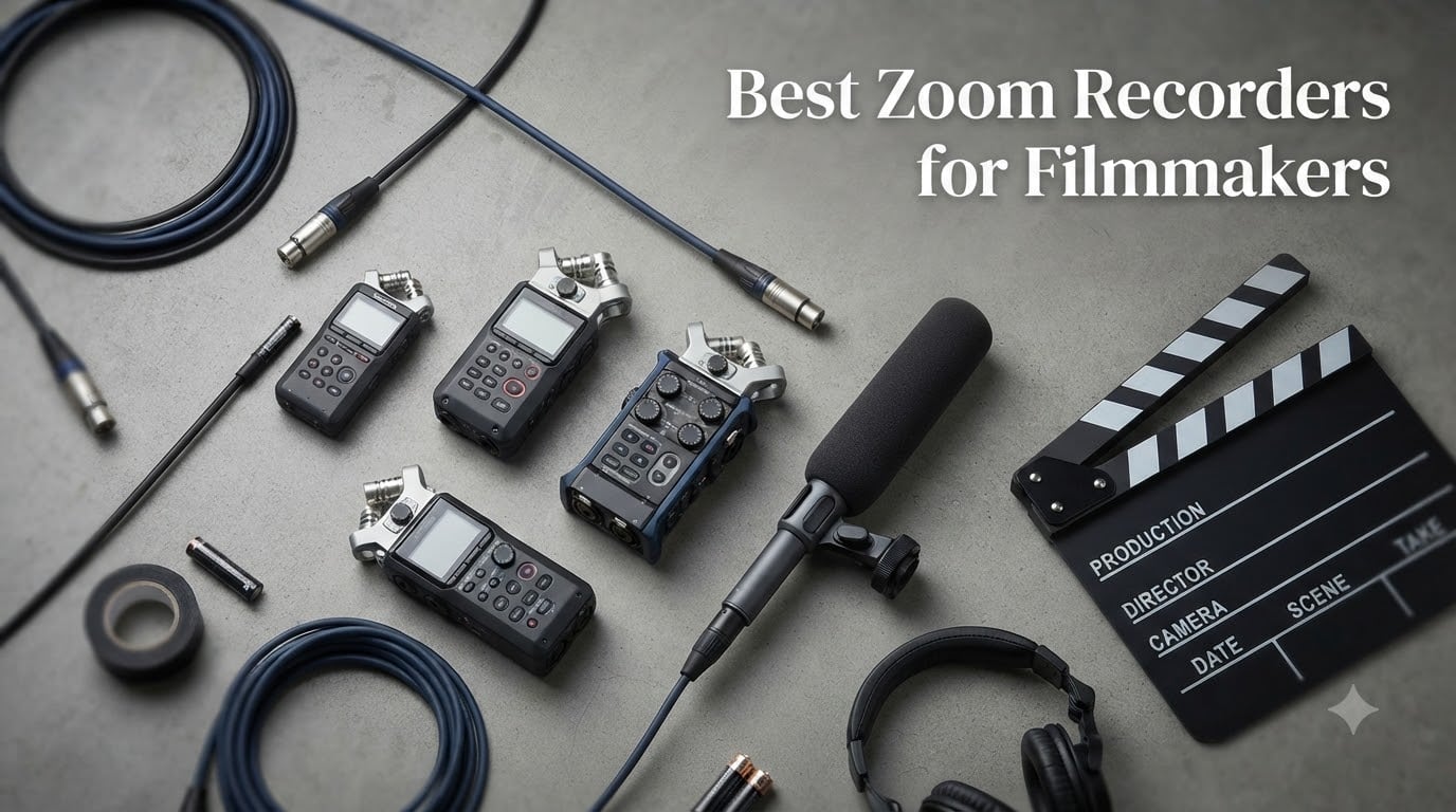 Best Zoom Recorders for Filmmakers
