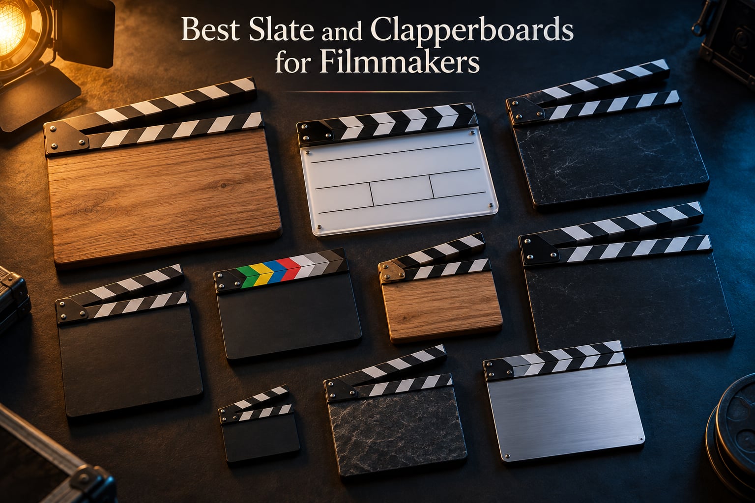 Best Slate and Clapperboards for Filmmakers