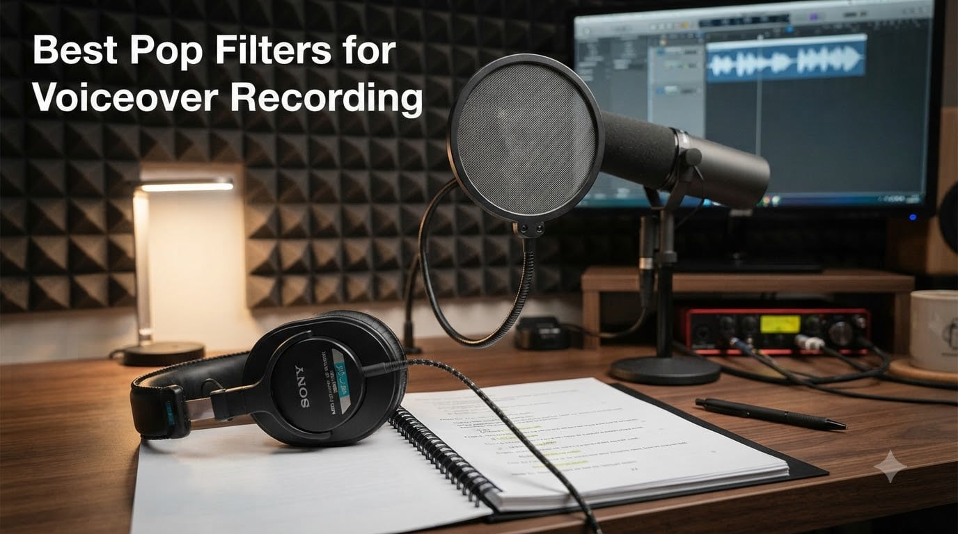 Best Pop Filters for Voiceover Recording