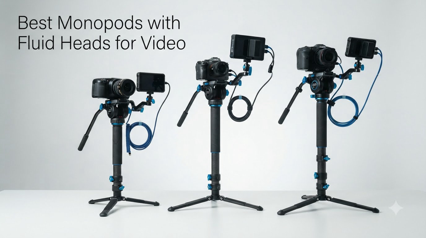 Best Monopods with Fluid Heads for Video