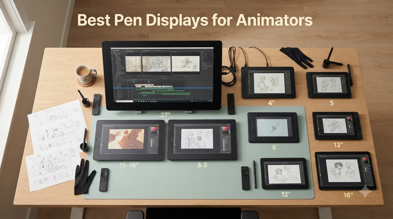 Best Pen Displays for Animators