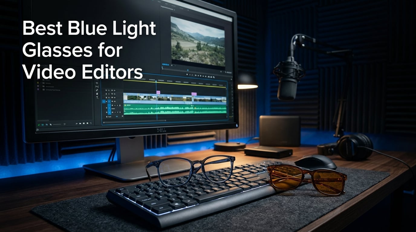 Best Blue Light Glasses for Video Editors