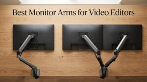 Best Monitor Arms for Video Editors