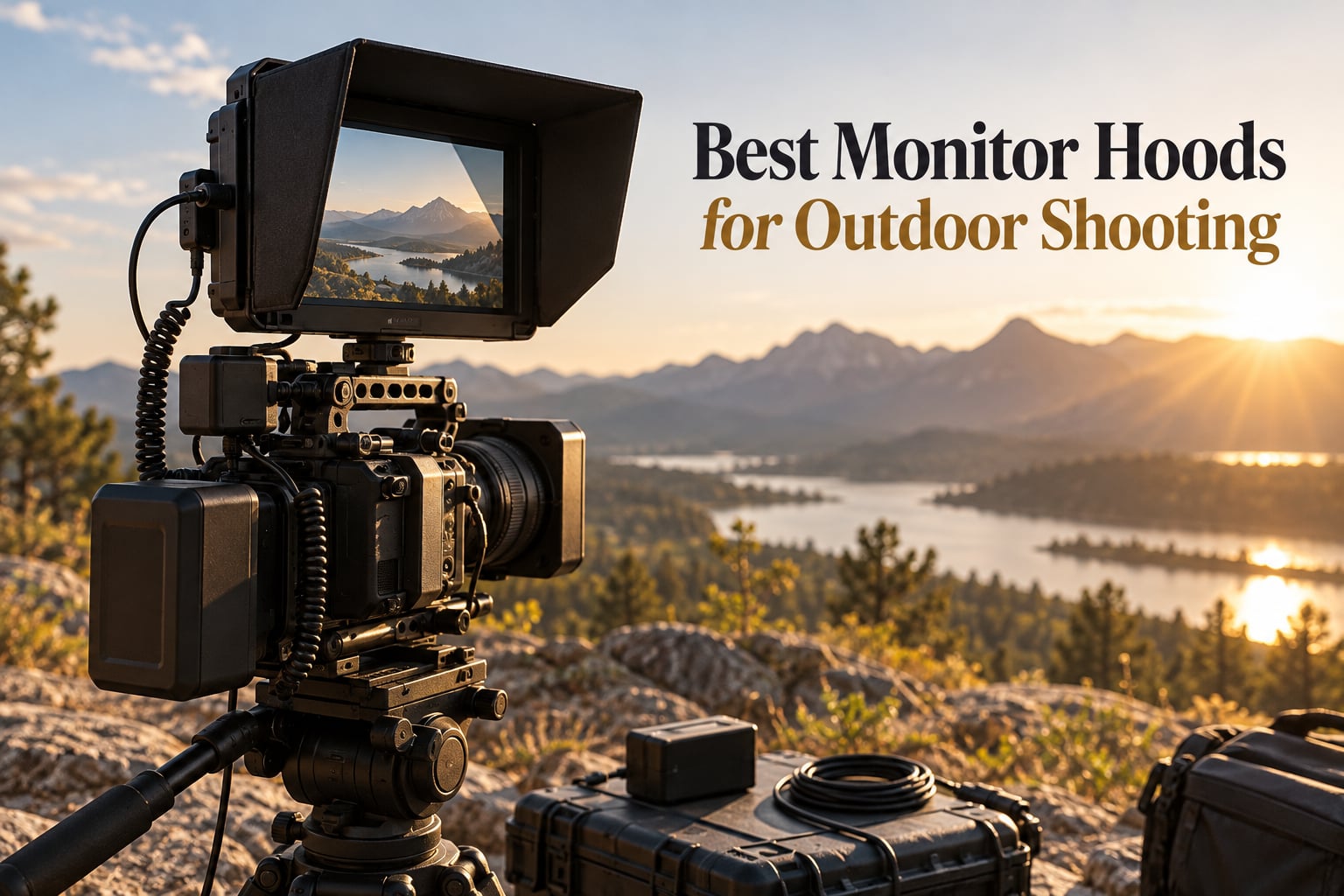 Best Monitor Hoods for Outdoor Shooting