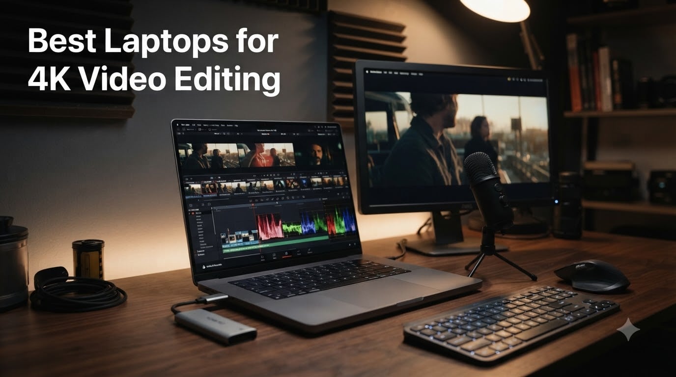 Best Laptops for 4K Video Editing