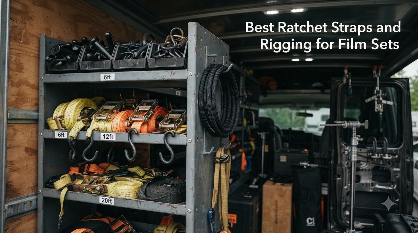 Best Ratchet Straps and Rigging for Film Sets