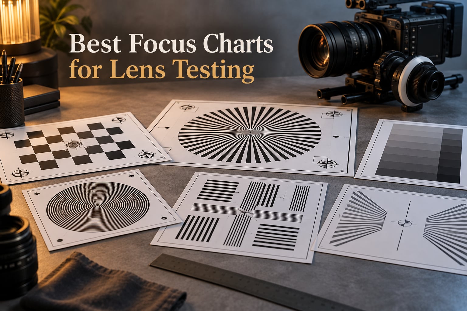 Best Focus Charts for Lens Testing