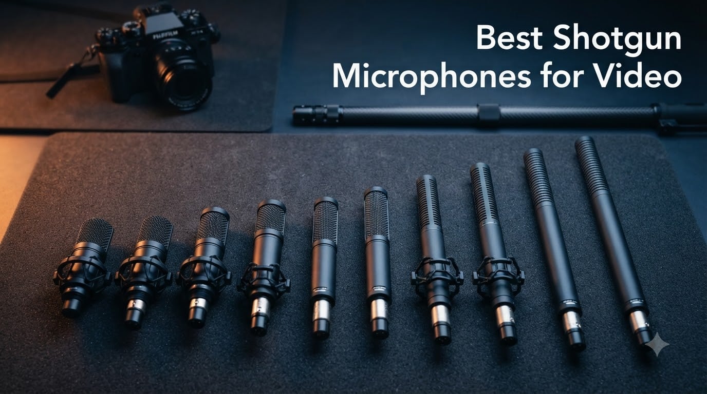 Best Shotgun Microphones for Video