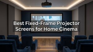 Best Fixed-Frame Projector Screens for Home Cinema