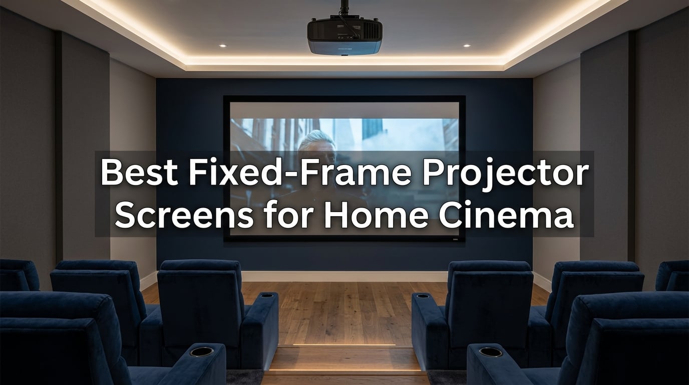 Best Fixed-Frame Projector Screens for Home Cinema