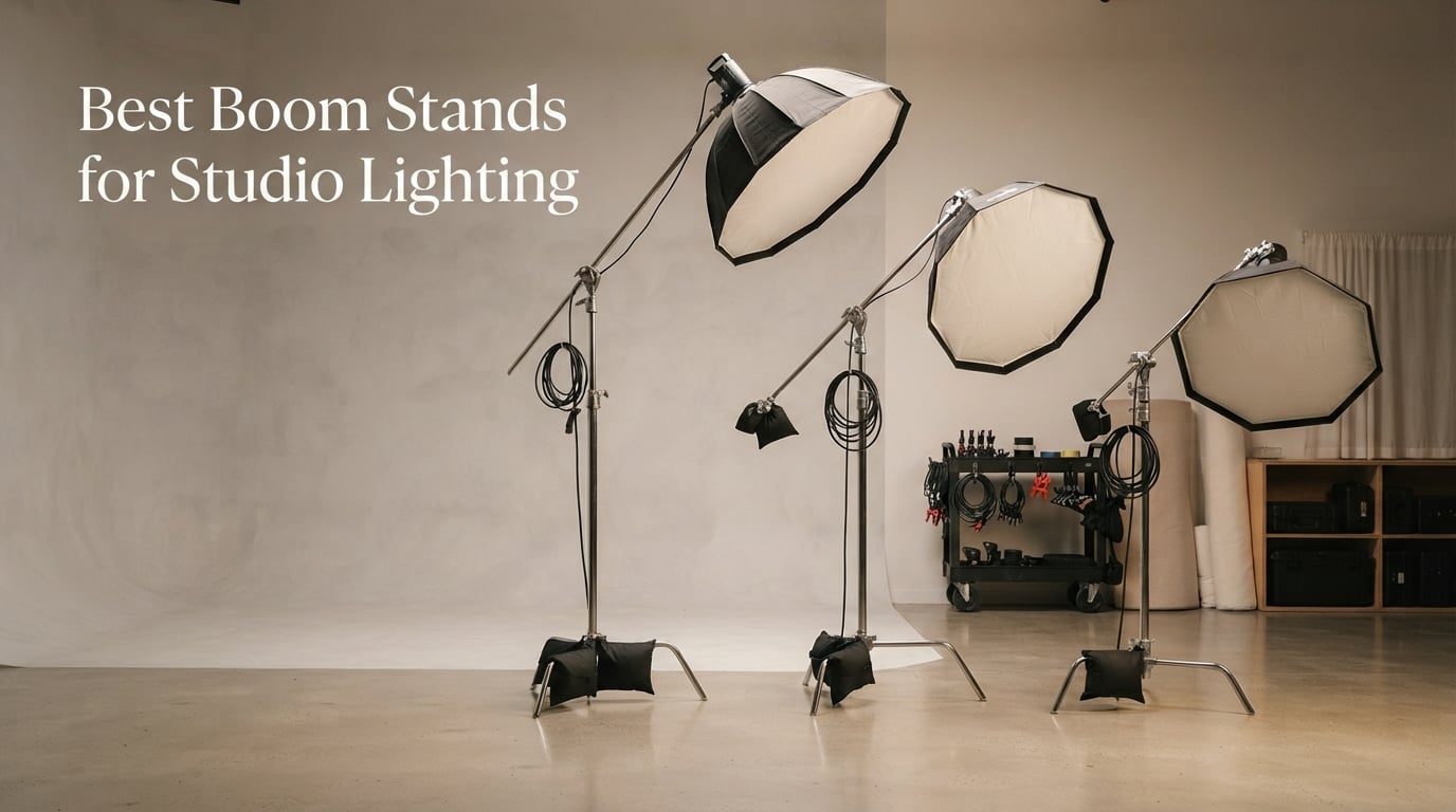 Best Boom Stands for Studio Lighting