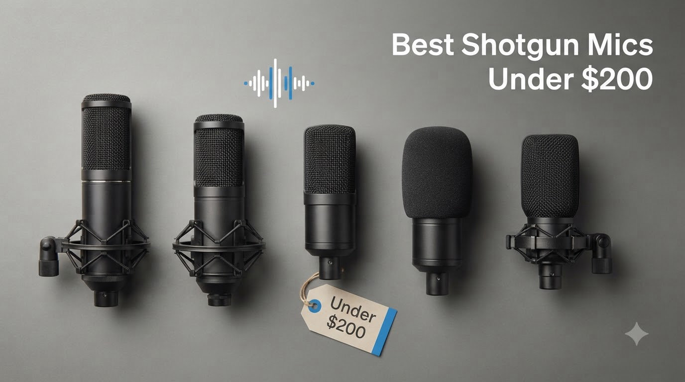Best Shotgun Mics Under $200