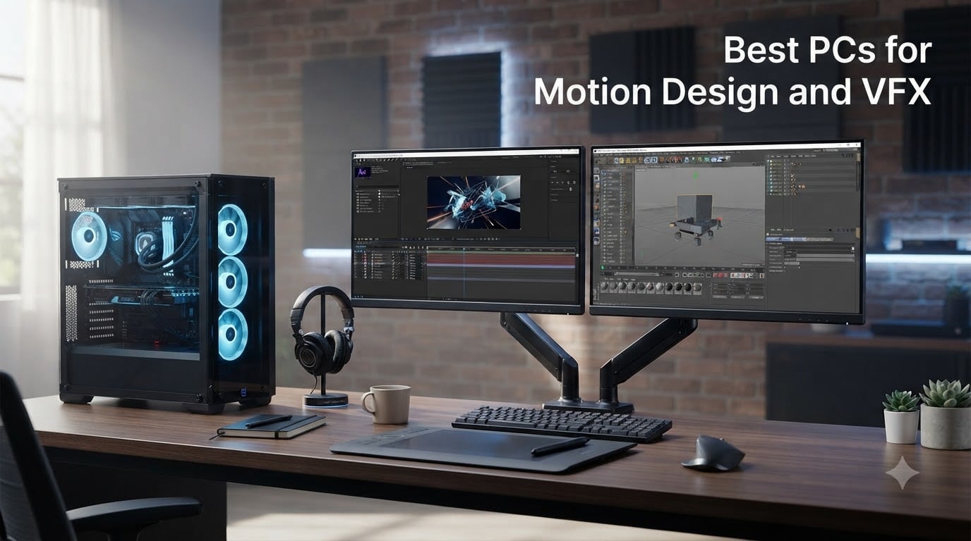 Best PCs for Motion Design and VFX