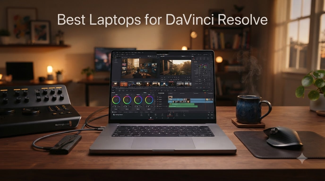 Best Laptops for DaVinci Resolve